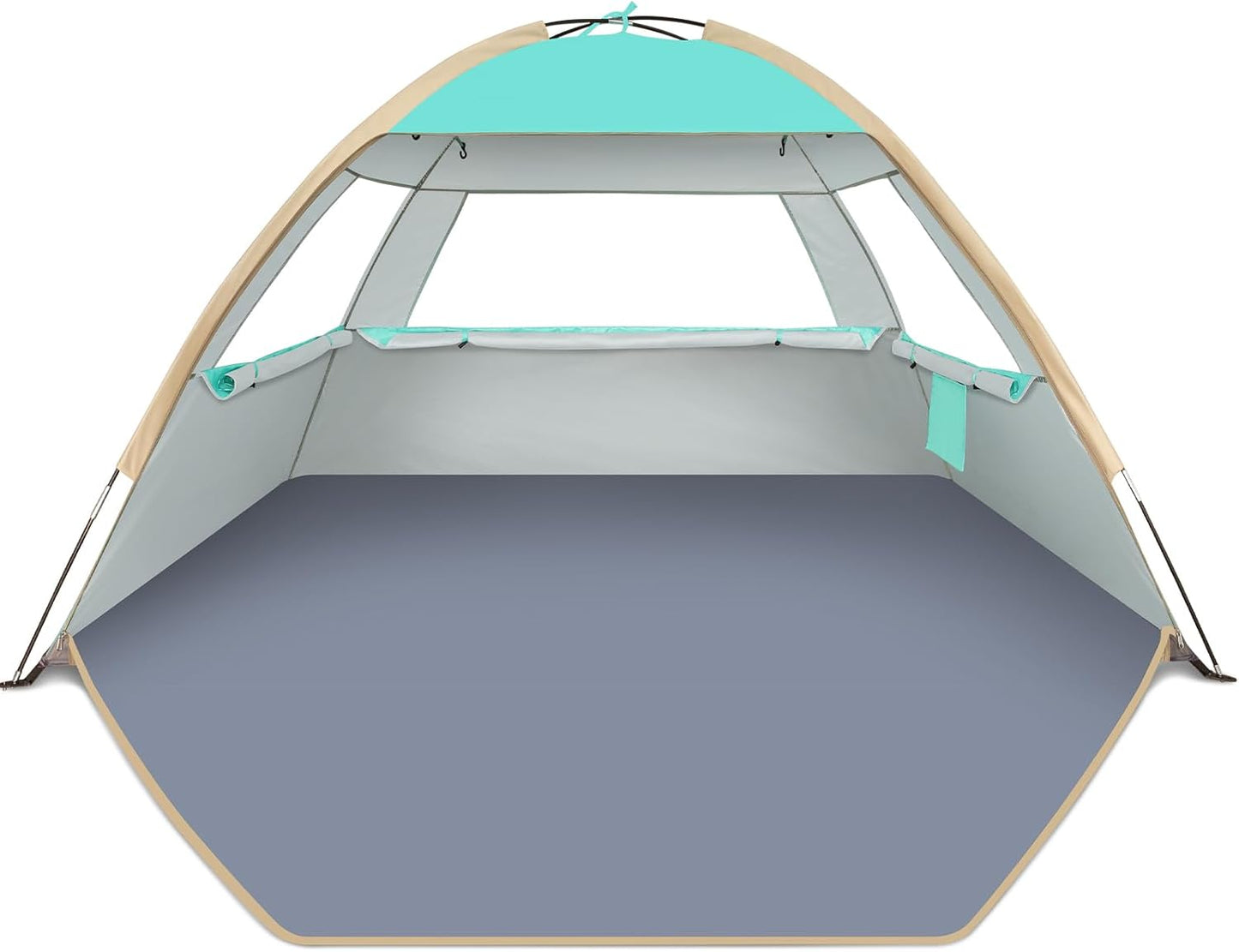 Portable UPF 50+ Beach Sun Shelter Canopy