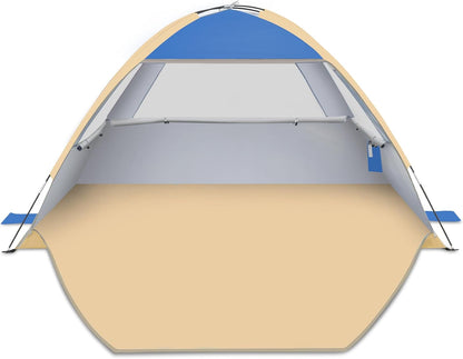 Portable UPF 50+ Beach Sun Shelter Canopy