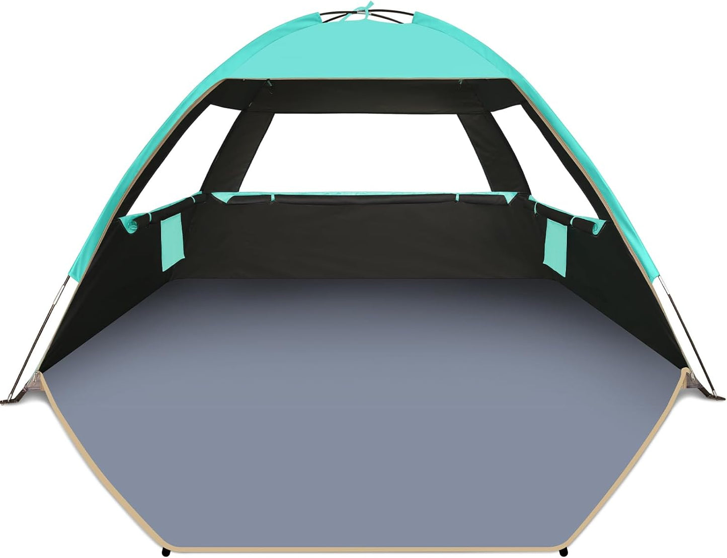 Portable UPF 50+ Beach Sun Shelter Canopy